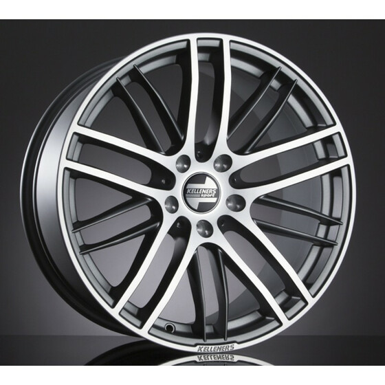 BERLIN 9,5Jx19 Zoll ET35 Titanium Matt Polished