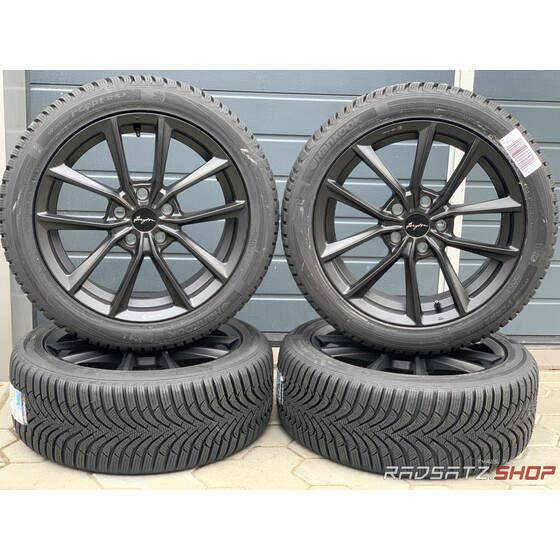 BMW Breyton BR-I 17 Zoll Winter Felgen Reifen - Matt Black - 1er F40