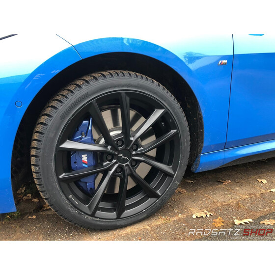 BMW Breyton BR-I 17 Zoll Winter Felgen Reifen - Matt Black - 1er F40