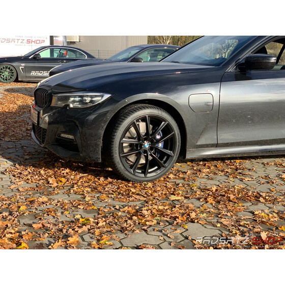 BMW Breyton BR-I 17 Zoll Winter Felgen Reifen - Matt Black - 1er F40