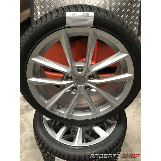 BMW Breyton BR-I 18 Zoll Winter Felgen Reifen - Silber - 1er F40