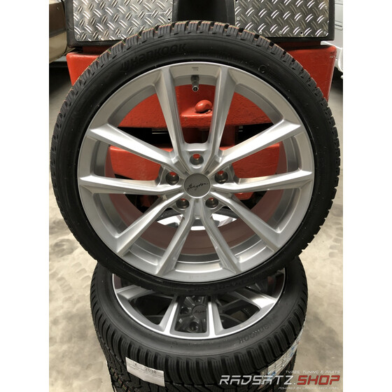 BMW Breyton BR-I 18 Zoll Winter Felgen Reifen - Silber - 1er F40