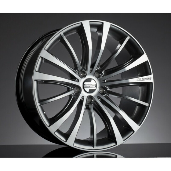 HAMBURG F30 8,5Jx19 Zoll ET47 Graphite Silver Polished