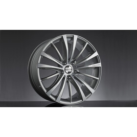 HAMBURG 9,5Jx19 Zoll ET35 platinum silver polished