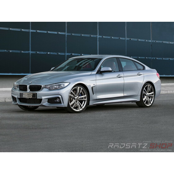 Kelleners Sport Mnchen 19 Zoll Mischbereifung Matt Black BMW 5er F10 F11